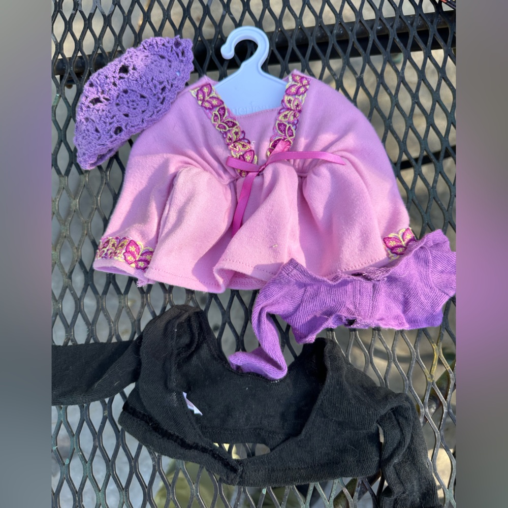 American Girl purple accents